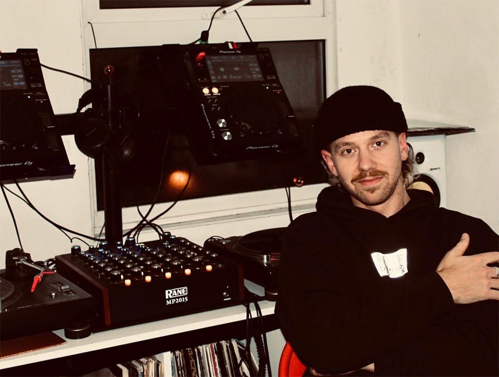 Adam berwick in a studio