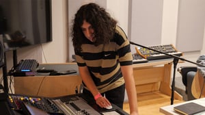 Daniel Dutt in the dBs Manchester Neve Suite