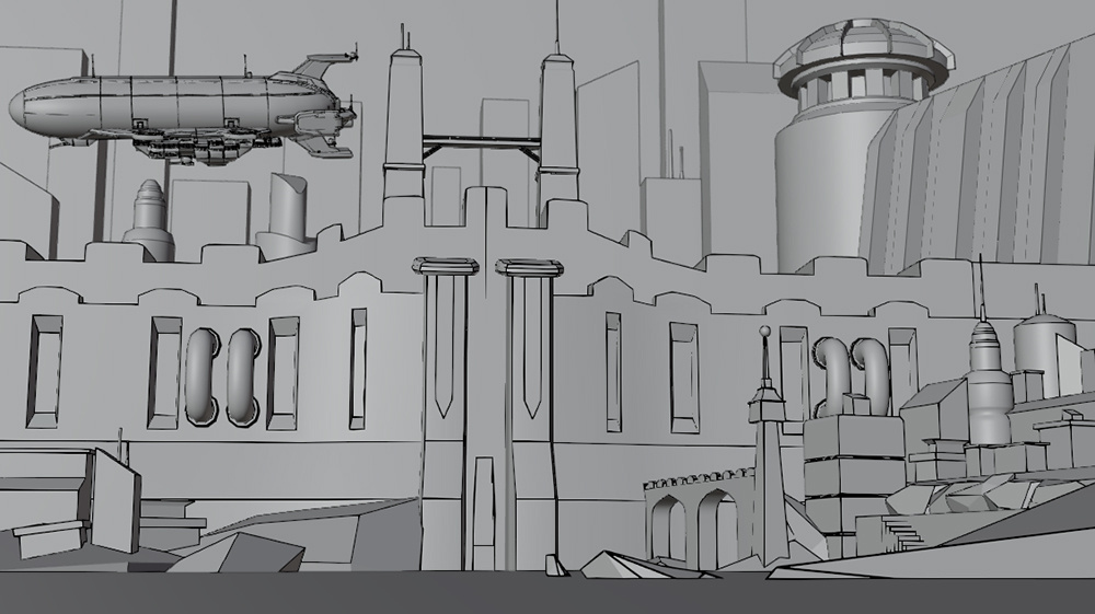 Concept art progress 1