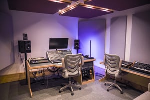 image of a music studio