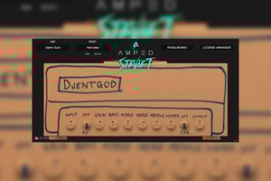 A screenshot of the user interface for ML Sound Lab Amped Stevie T Free