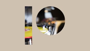 A DJ deck overlaid on the Patreon logo