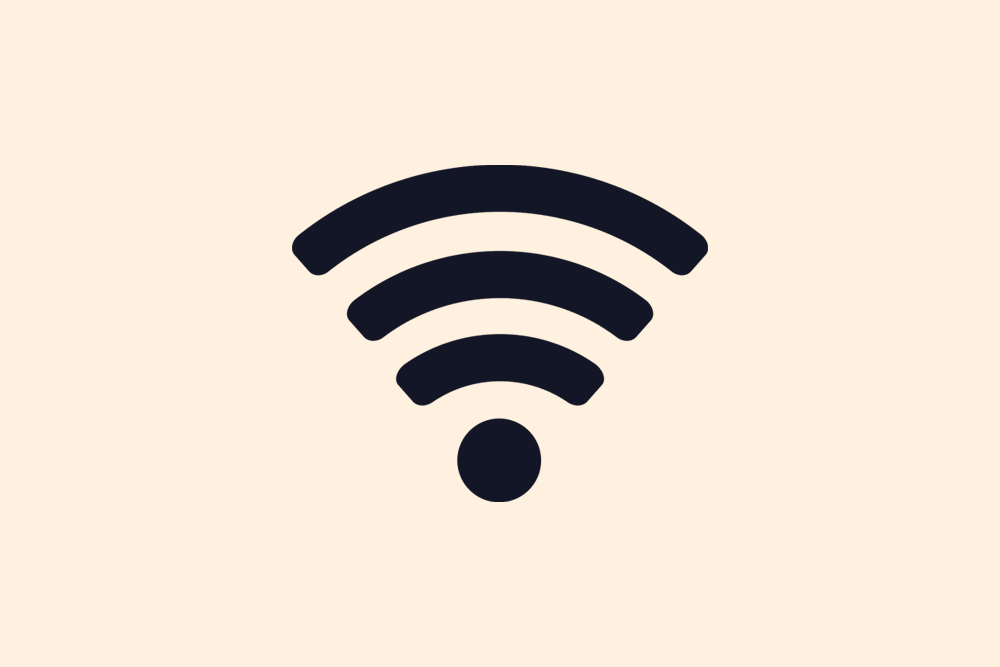 An illustration of wi-fi signal