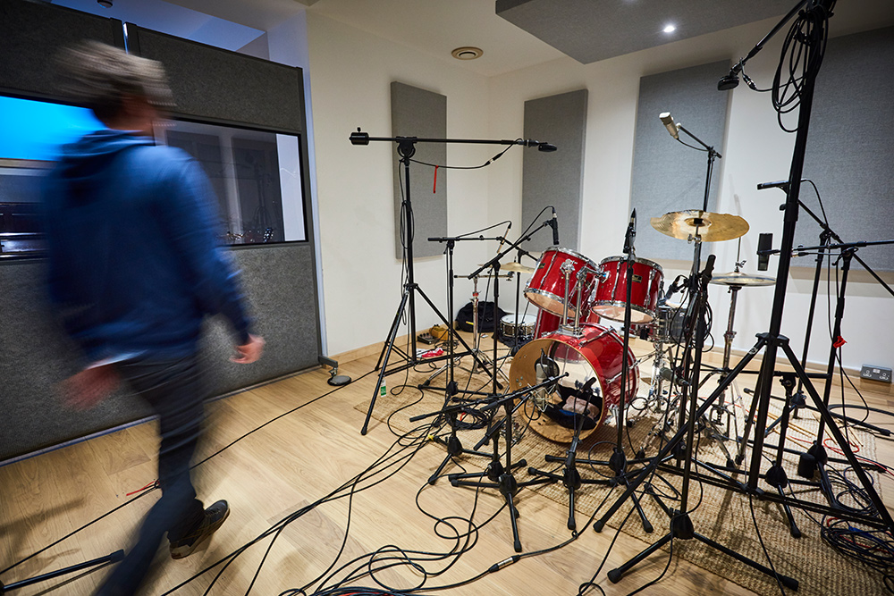 Acoustic treatment of studios at dBs Institute