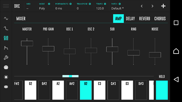  DRC Polyphonic Synthesizer by Imaginado
