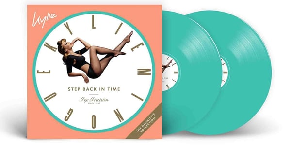 Kylie Minogue's Step Back In Time Album, which Pete Day is credited on Peaked at Number 1 In The UK Album Chart