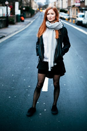 Natalia Mamcarczyk press shot out in Bristol, UK - photo credit Jack Harvey