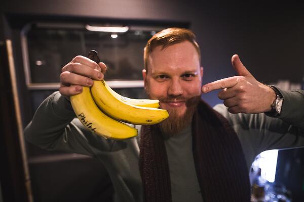 Philth interview - Banana for scale