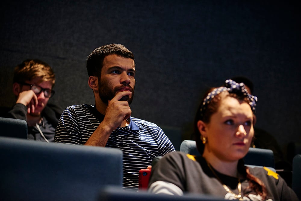 Students watching a lecture-3