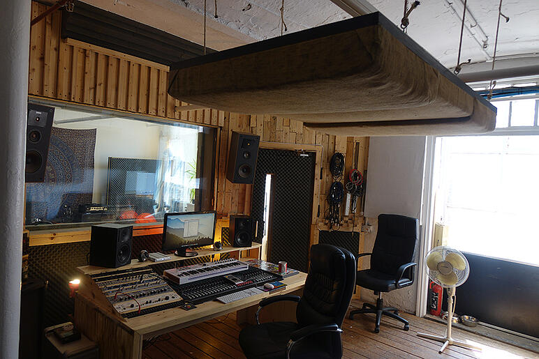 White Bear Studios Control Room