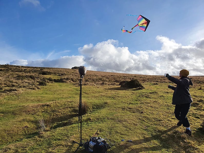 Jodie Norvell - field recording on Dartmoor-2