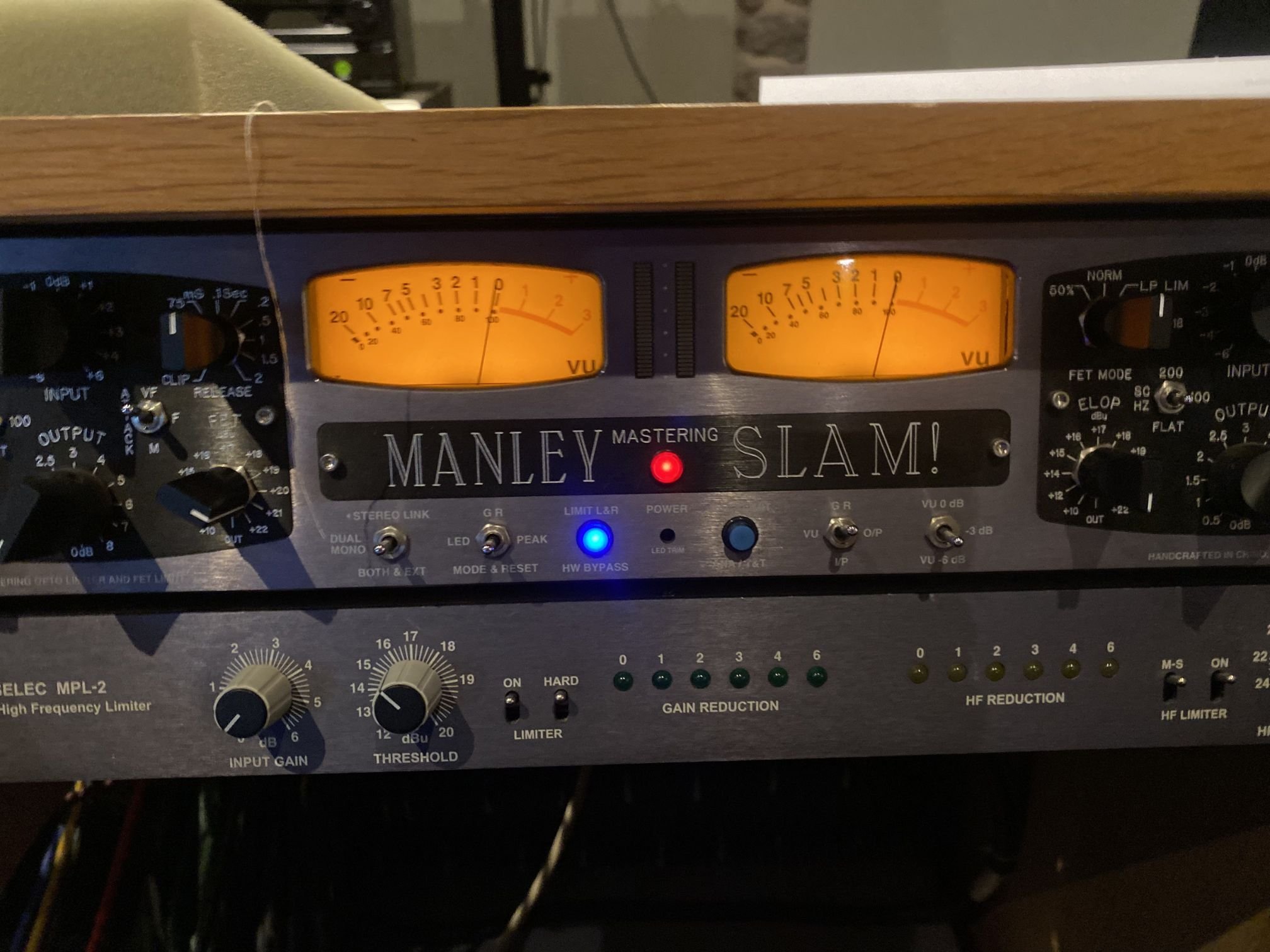 MANLEY SLAM sound equipment