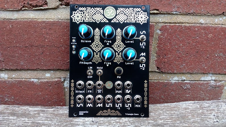 A picture of Omsonic's RNO module synth