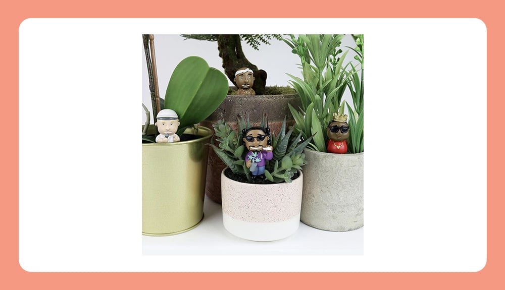 Rap legends planter by Firebox