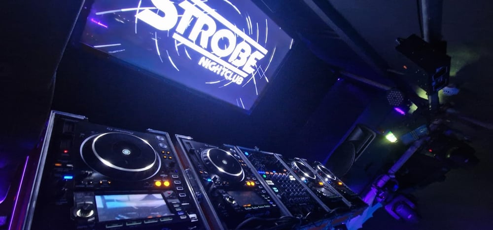 Strobe Nightclub shot