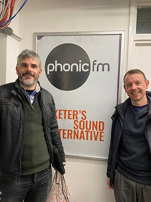 Stu & Phin at Phonic FM