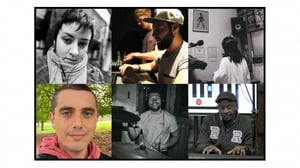 A collage of six dBs graduates
