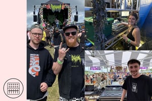 dBs live sound students get hands-on at Balter Festival 2022 Featured Image